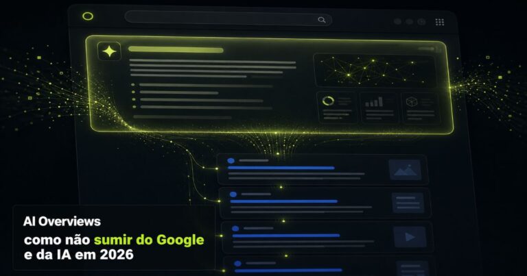 AI Overviews: Por Que Seu Site Pode Estar Sumindo do Google em 2026 Sem Você Saber