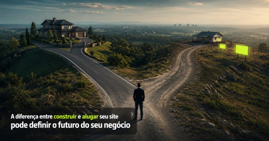 A Diferença Entre Construir e Alugar Seu Site: Por Que Isso Pode Definir o Futuro do Seu Negócio