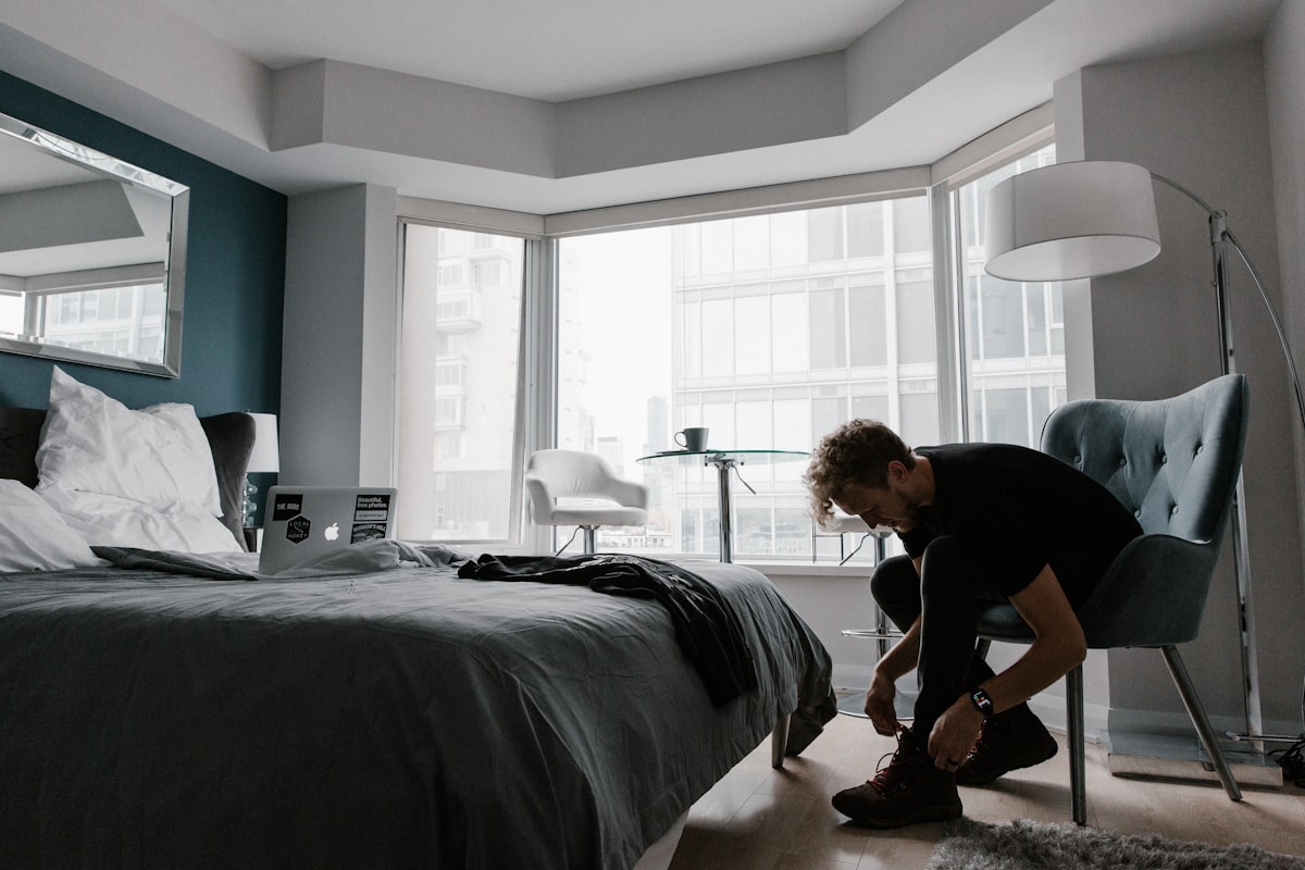 Quarto de hotel apresentado na página de acomodações