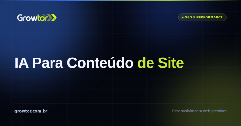 IA Para Conteúdo de Site: 8 Etapas Que Protegem seu Ranqueamento