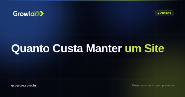 Custo de Manutenção de Site: 9 Itens Que Ninguém Coloca no Orçamento